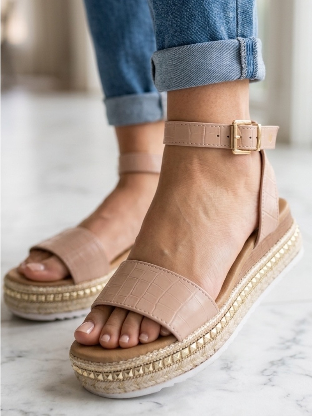 Elegant Pink Sandals